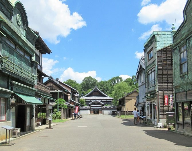 Edo-Tokyo Open Air Architectural Museum Historical Buildings Display