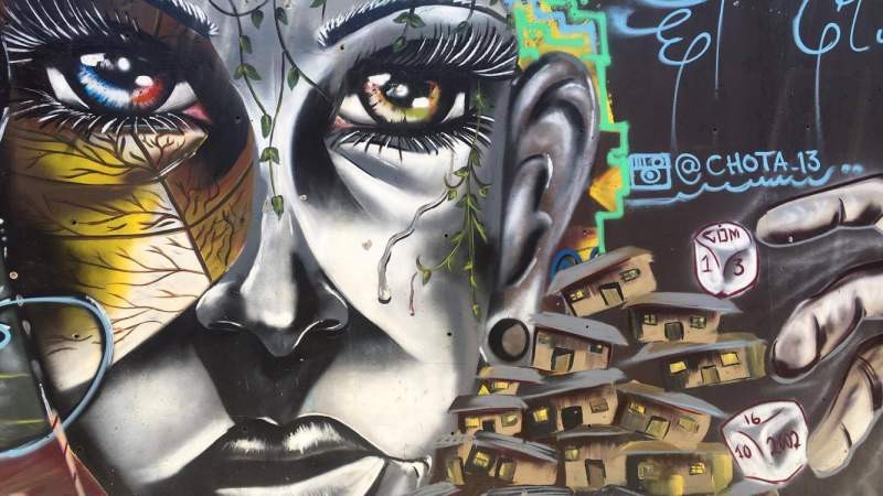 Graffiti art in Comuna 13