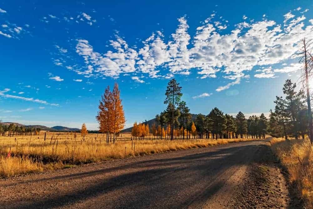 Flagstaff Road in Arizona
