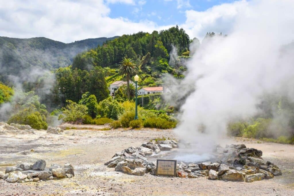 Furnas in the Azores, Portugal