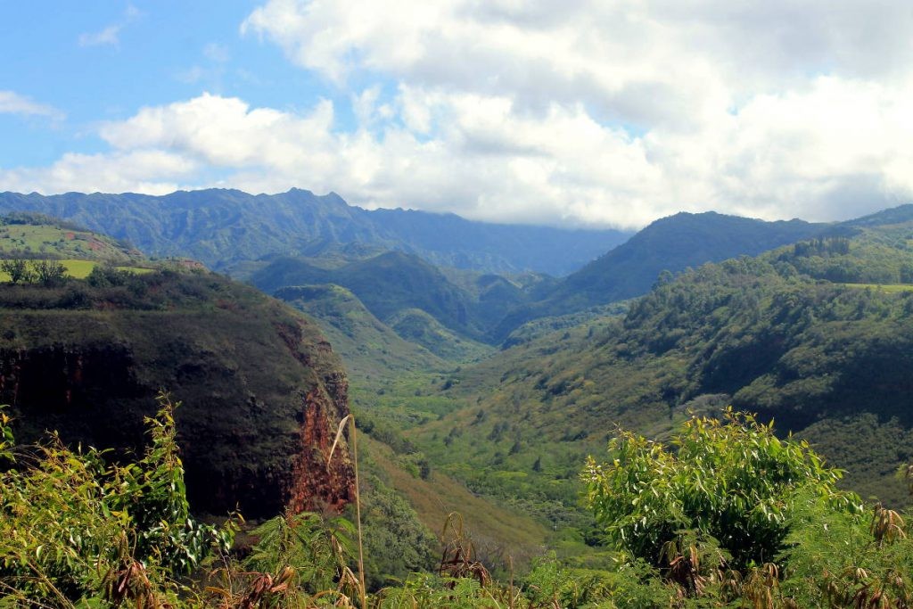 Scenic view of Hanapepe Valley on Kauai
