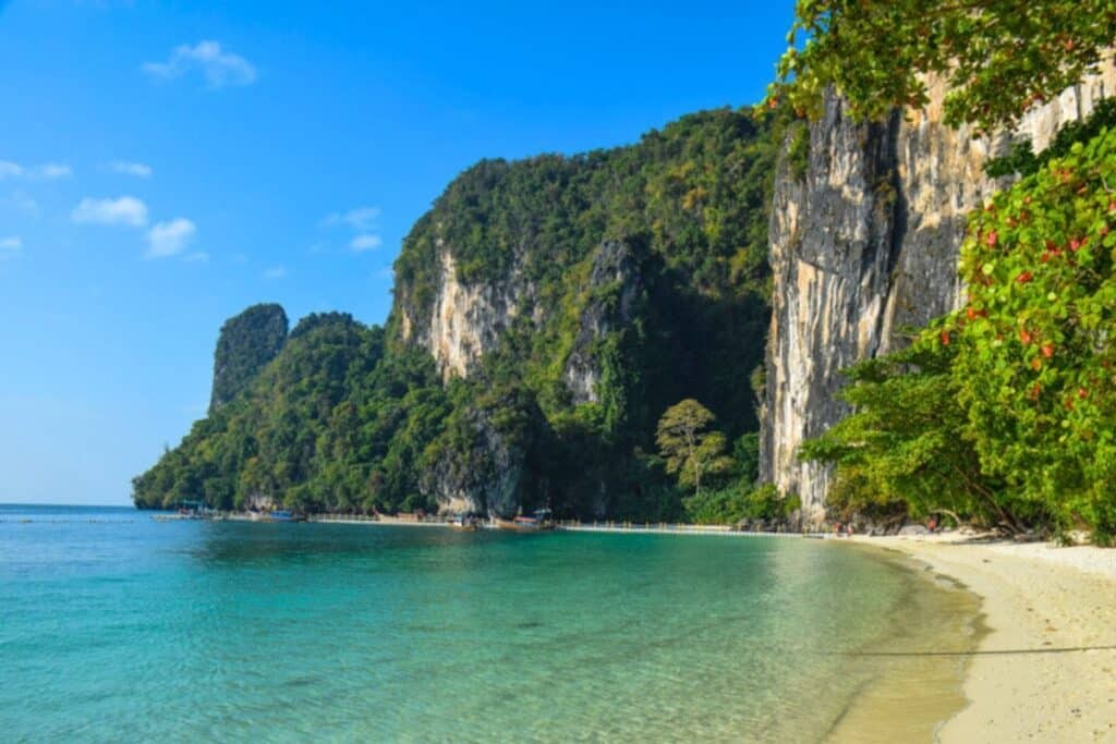 Hong Island in Krabi, Thailand