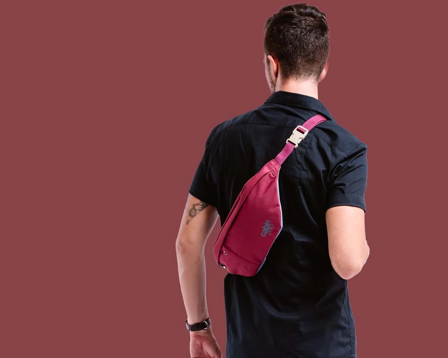 A travel capsule wardrobe consisting of versatile clothing items