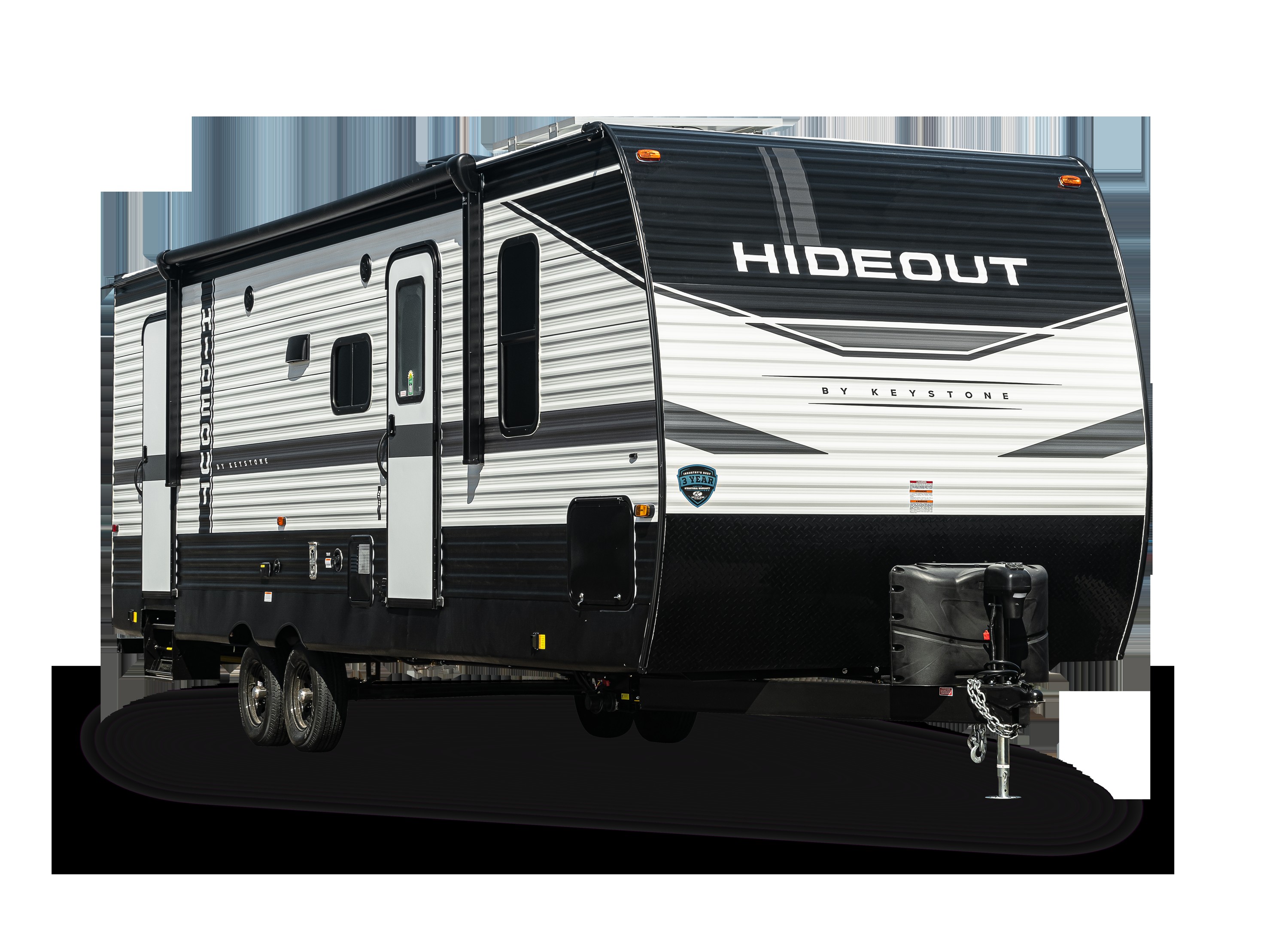 Keystone Hideout 290QB exterior, featuring spacious design and ample storage
