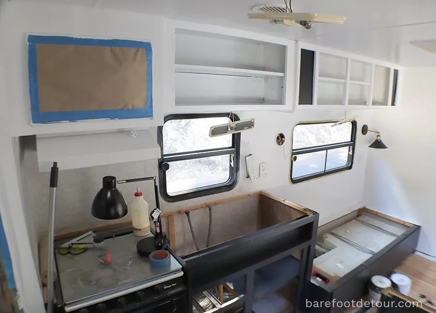 Replacing old electrical wiring in a travel trailer, upgrading to safer and more efficient components