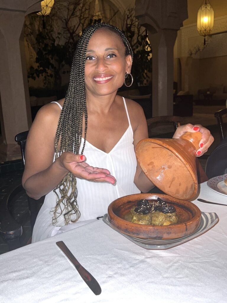 A beef Tagine with prunes