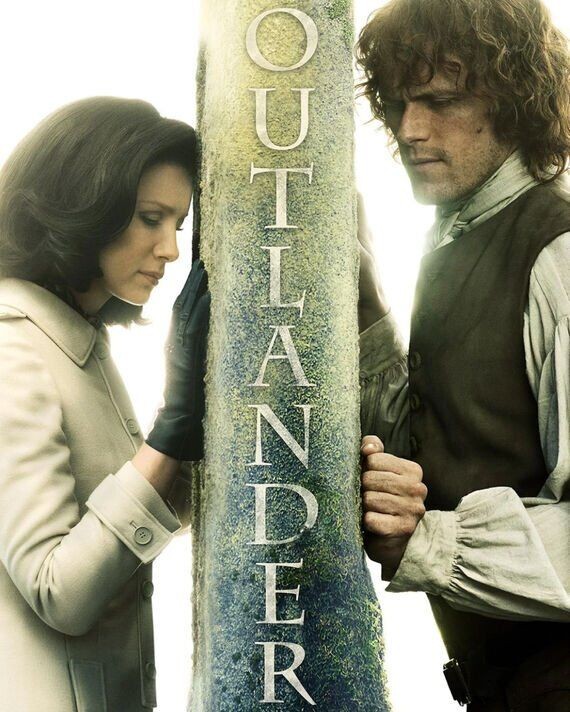 Jamie and Claire were separated by time in Outlander
