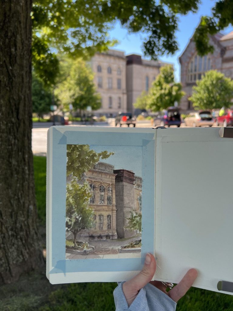 Watercolor Sketchbook for Landscapes