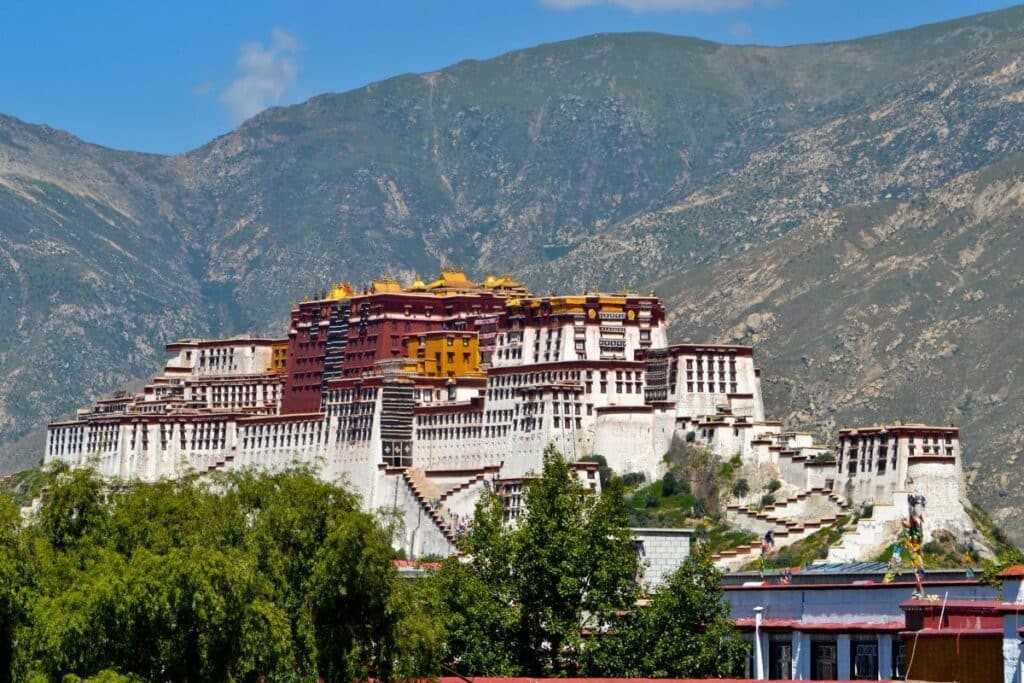 Potala Palace in Tibet China