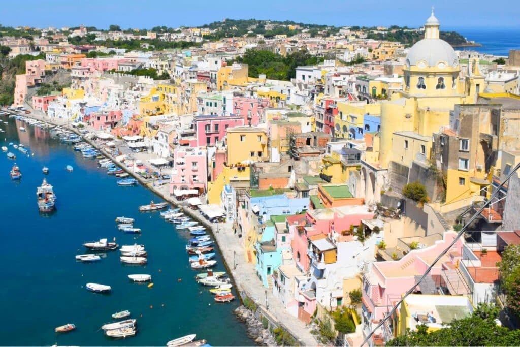Procida Island in Italy