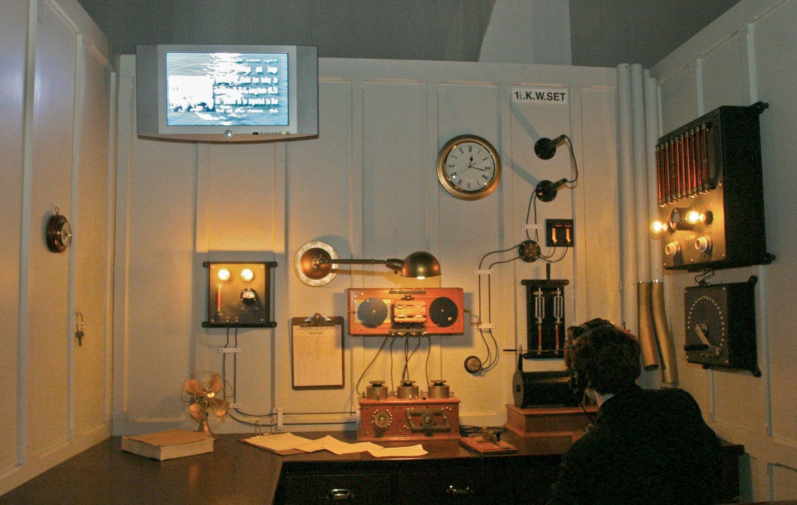 Titanic's Wireless Room