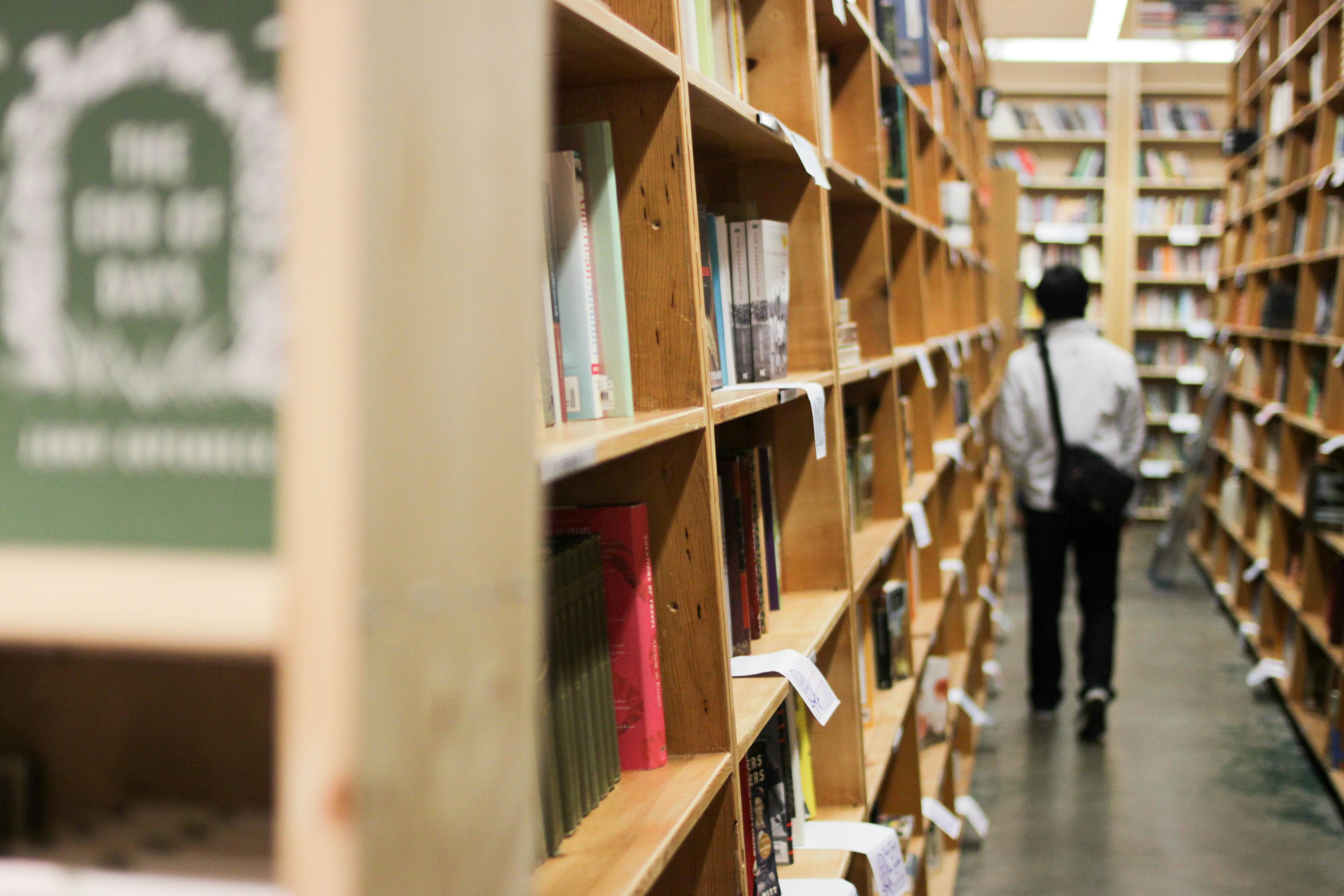 Powell’s World of Books in Portland, Oregon
