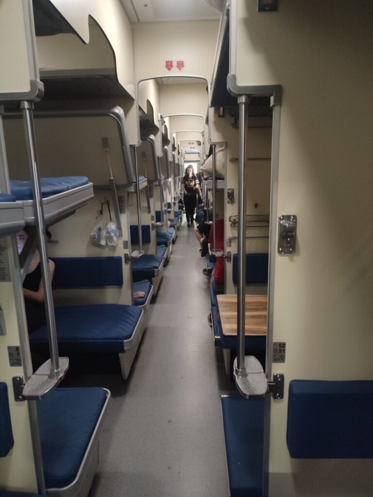 Train from Tbilisi to Yerevan