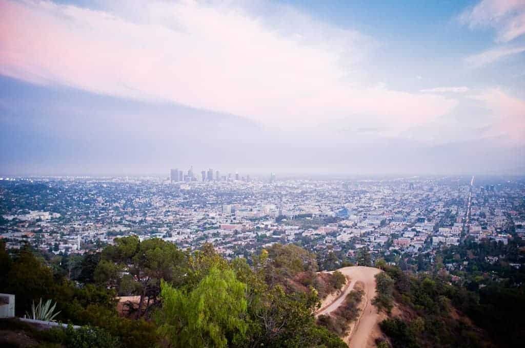 View of Downtown Los Angeles