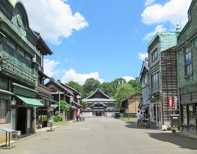 Edo-Tokyo Open Air Architectural Museum showcasing historical buildings