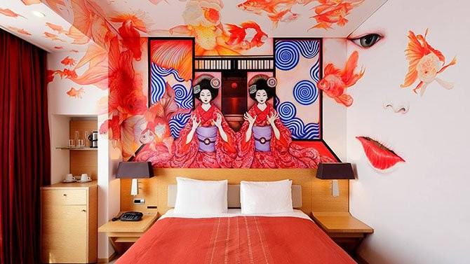 Hotel room image showcasing accommodations
