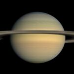 Saturn with its rings