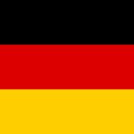 German flag waving, symbolizing travel eligibility