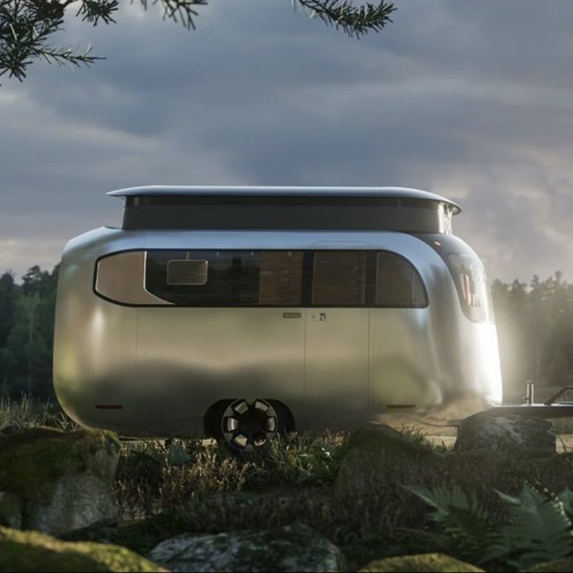 Airstream Studio F.A. Porsche Concept Travel Trailer