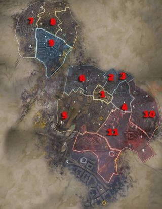 Dying Light 2 Fast Travel Map