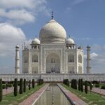 The Taj Mahal, one of India's most iconic landmarks.