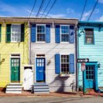 Annapolis colorful houses