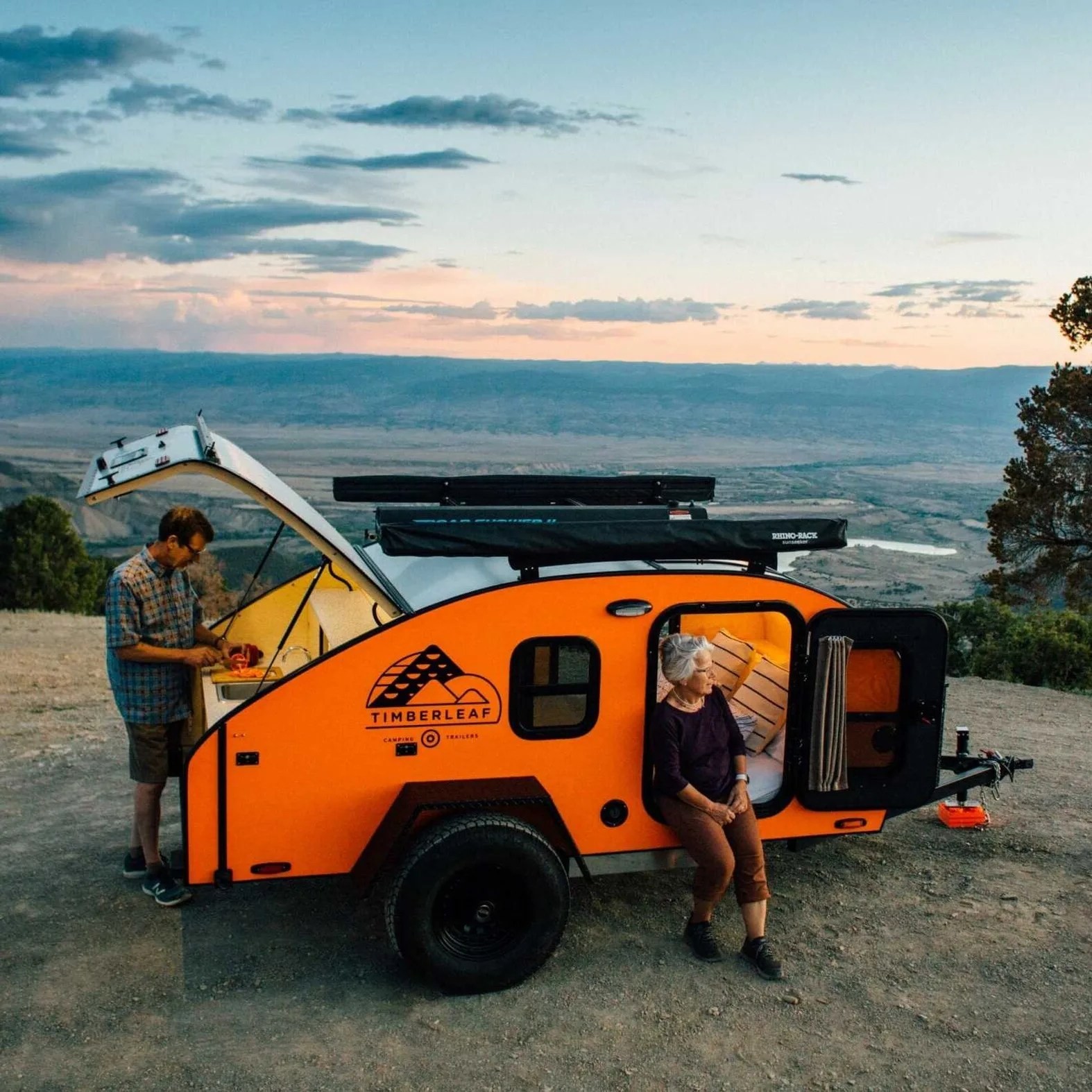 Timberleaf Classic Teardrop Trailer