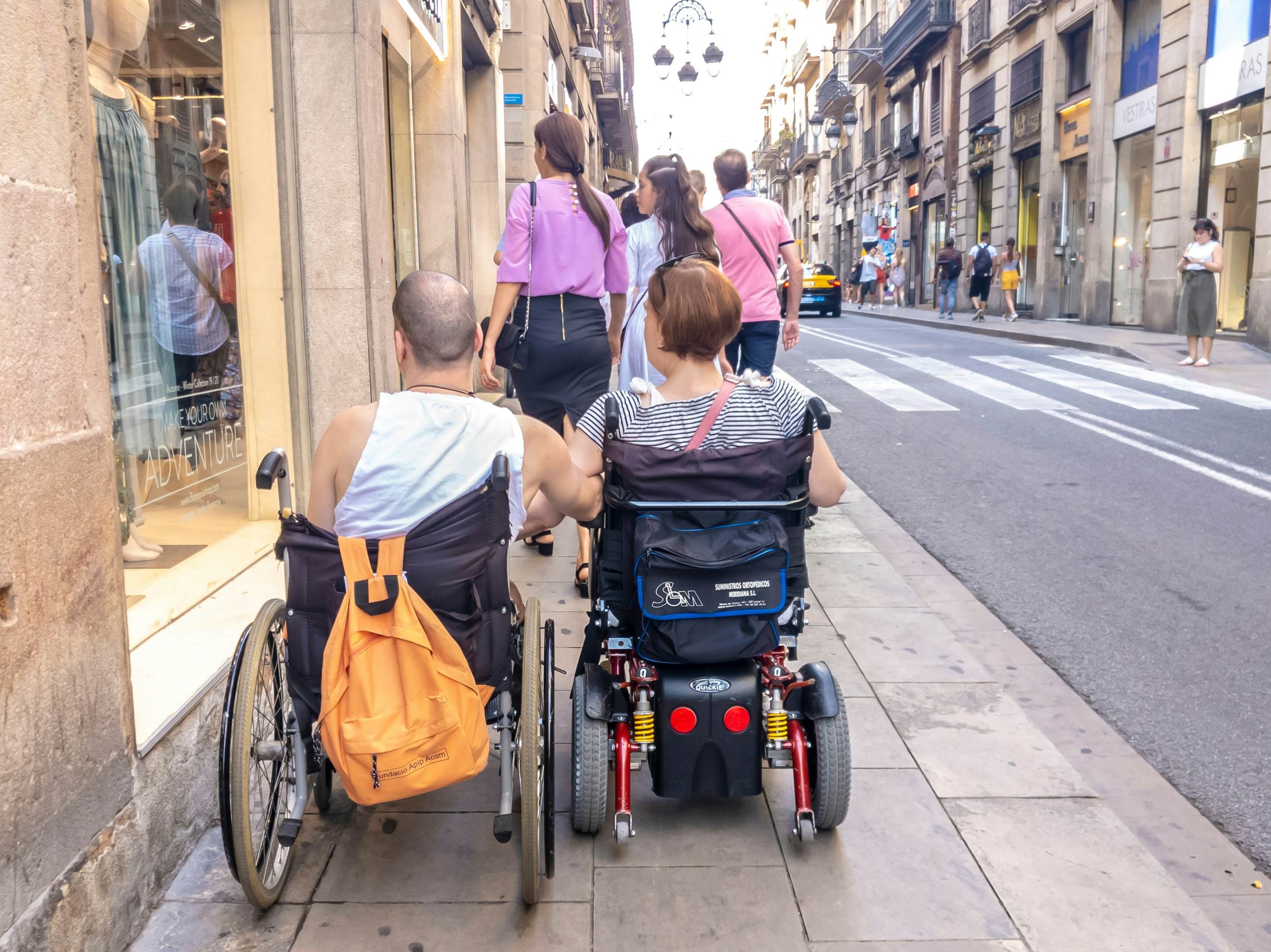Barcelona accessibility for wheelchair users