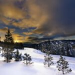 Big Sky Montana in the winter