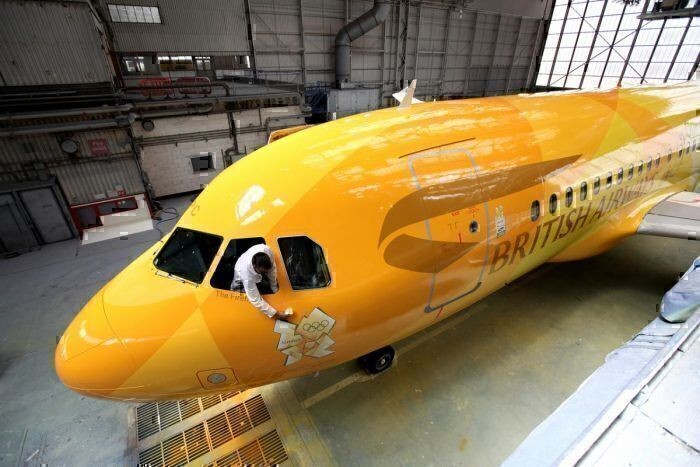 British Airways sending Airbus to collect flame