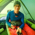 Camping in a Tent