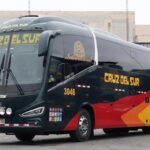 Traveling by bus from Lima