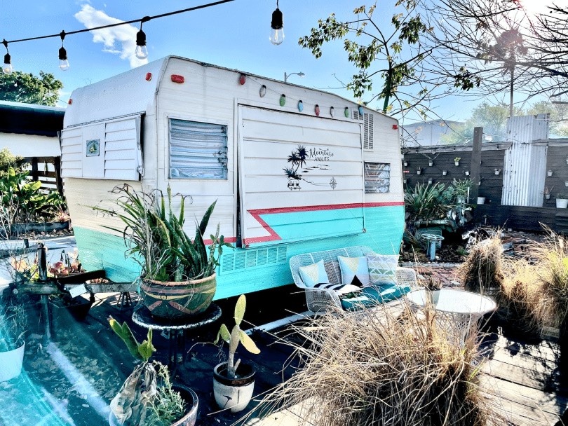Camper as a Guest House Transformation