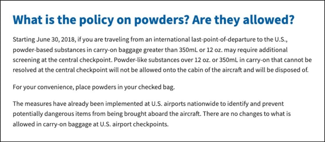 Various forms of kratom packaged for travel, including capsules, powder, and tea bags