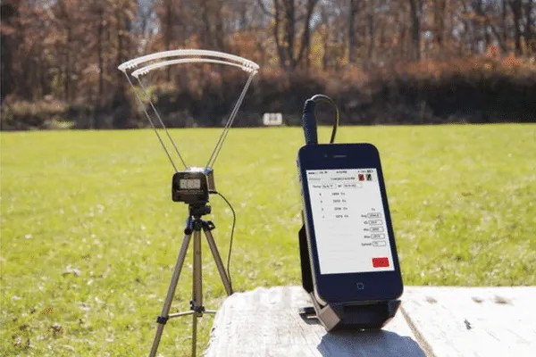 A Chronograph used to measure bullet speed