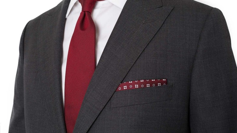 Close-up of Suit Jacket