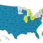 Nurse Licensure Compact States Map