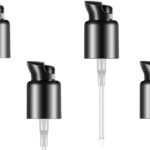 Cosmetic Pumps showing how pump bottles are closed
