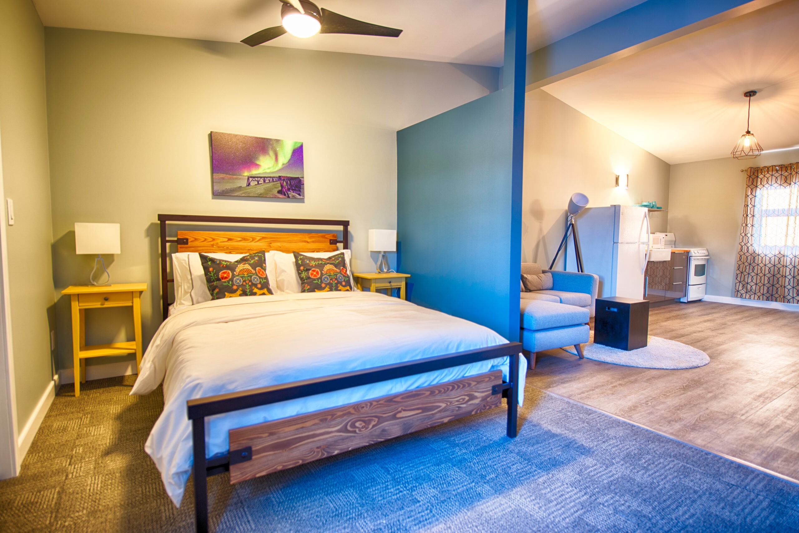 Cozy bed and breakfast in Nunavut, providing a comfortable stay for travelers.