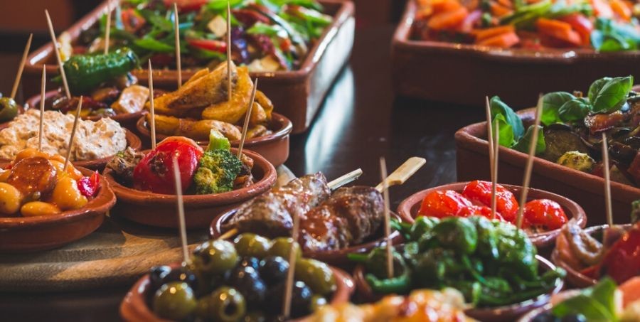 Tapas Selection Spanish Cuisine