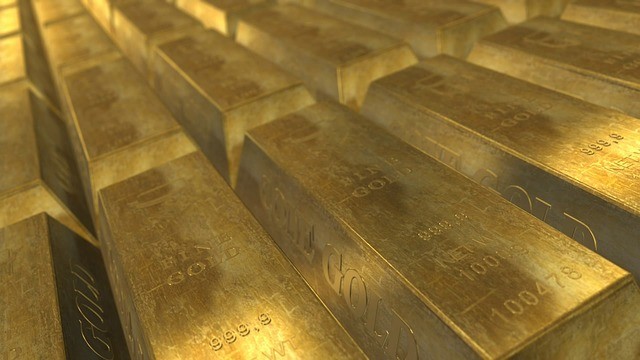 Gold bars representing the value of self-promotion