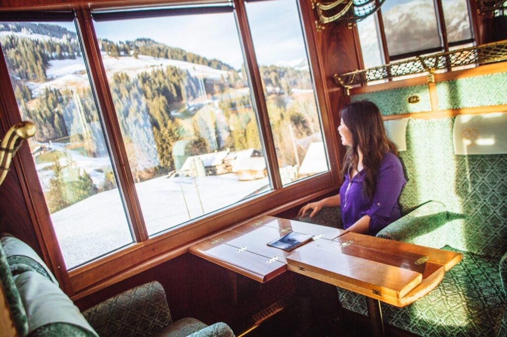 Golden Pass Train in Switzerland