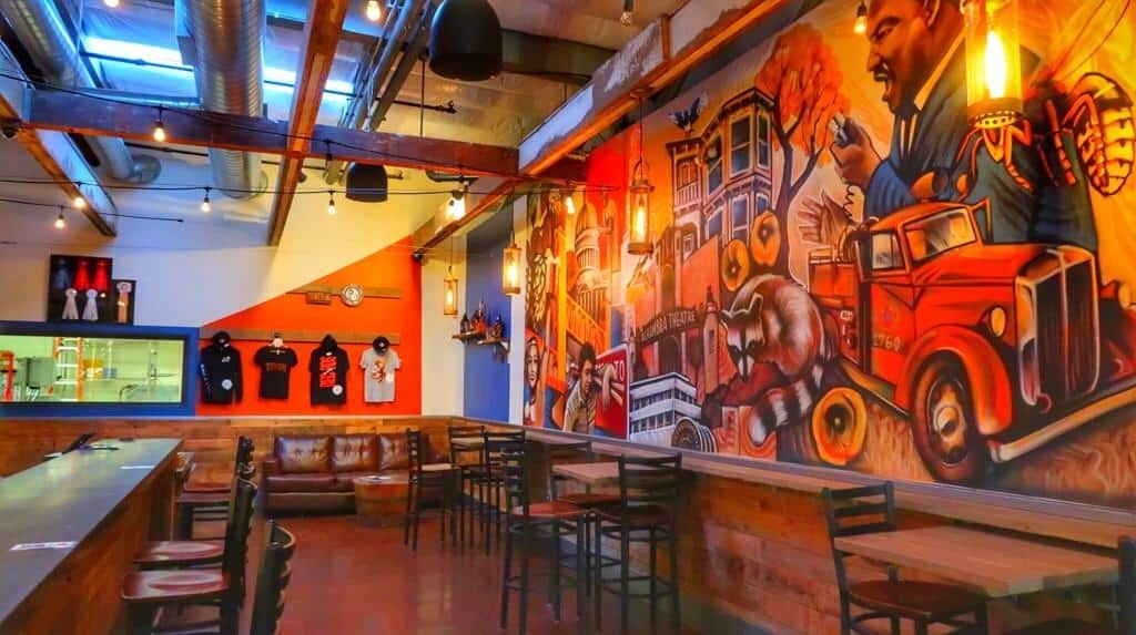 Hip cafe in Sacramento