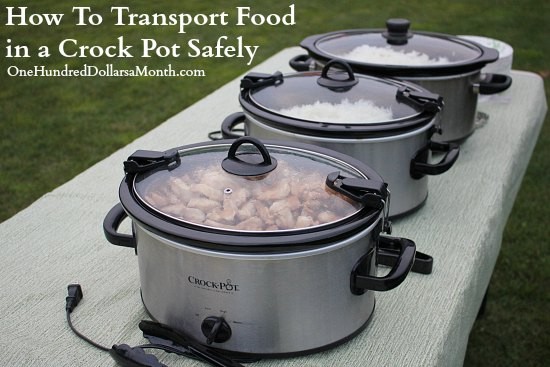 Crock-Pot Cook' N Carry 6-Quart Portable Slow Cooker