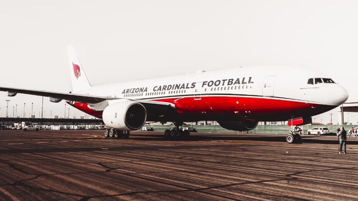 Arizona Cardinals Boeing 777