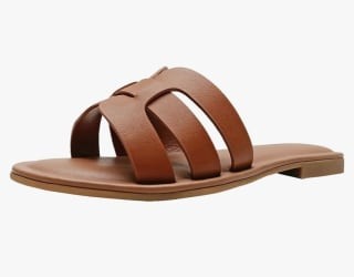 Monika Flat H-Band Slide Sandal
