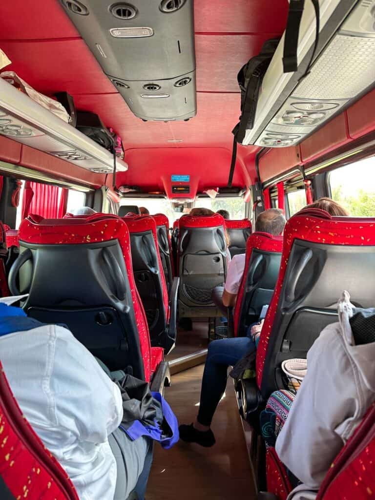 Comfort tour bus