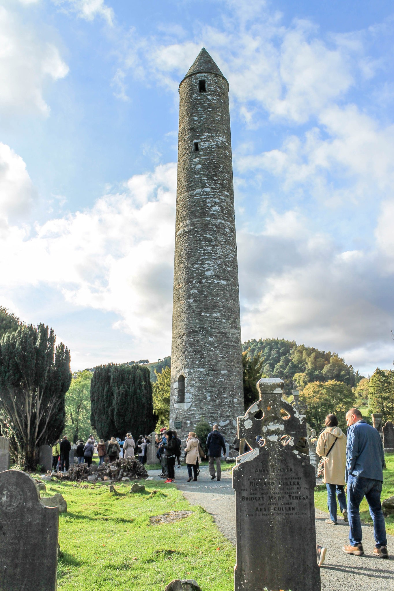 Glendalough Monastic Site in Irelnad