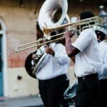 street performers in Jackson Square, New Orleans