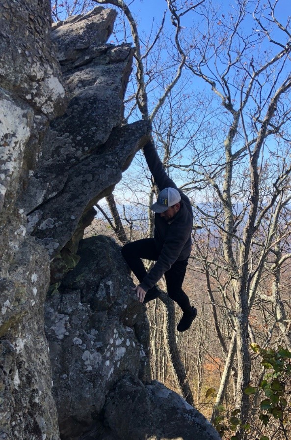 Traveling physical therapist enjoying outdoor activity